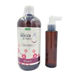 Ferro GROSSO Colloidale 20 ppm 500 ml+dosatore spray 100 ml