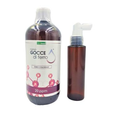 Ferro GROSSO Colloidale 20 ppm 500 ml+dosatore spray 100 ml