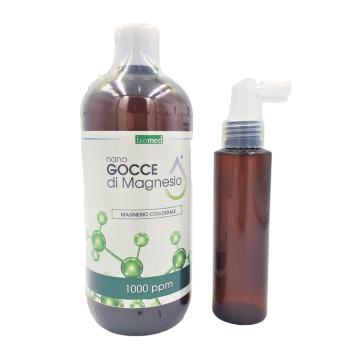 Magnesio GROSSO Colloidale 1000 ppm 500 ml+DOSATORE SPRAY 100 ml