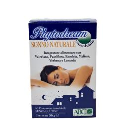 Sonno Naturale Phitodream con Valeriana-Passiflora-Escolzia 30 compresse orosolubili