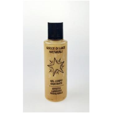 Gel corpo idratante effetto oro gocce di luce 120 ml.