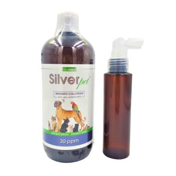 Silver Pet Argento GROSSO per Animali 30 ppm+dosatore spray 500 ml