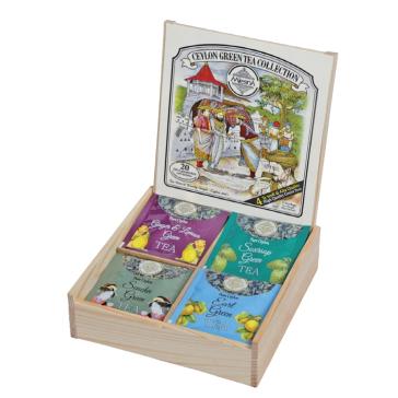 The Verde Ceylon Filtri Piramide Scatola Legno 20 pz. The Verde Ceylon Filtri Piramide Scatola Legno 20 pz.