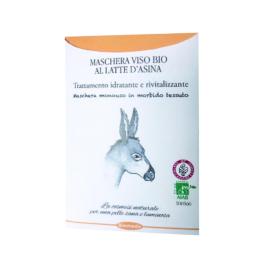 Maschera Monouso al Latte Asina in tessuto Rivitalizzante