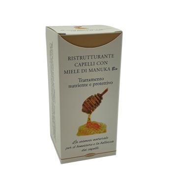 Emulsione Capelli al Miele di Manuka Ristrutturante senza risciacquo 125 ml. Emulsione Capelli al Miele di Manuka Ristrutturante senza risciacquo 125 ml.