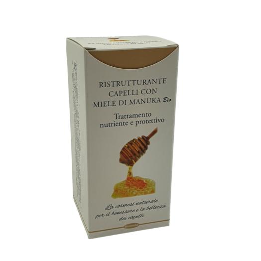 Emulsione Capelli al Miele di Manuka Ristrutturante senza risciacquo 125 ml. Emulsione Capelli al Miele di Manuka Ristrutturante senza risciacquo 125 ml.