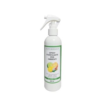 Spray Purificante Ambienti Piccolo Naturbella con Oli Essenziali Alcool 75% 250 ml. Spray Purificante Ambienti Piccolo Naturbella con Oli Essenziali Alcool 75% 250 ml.