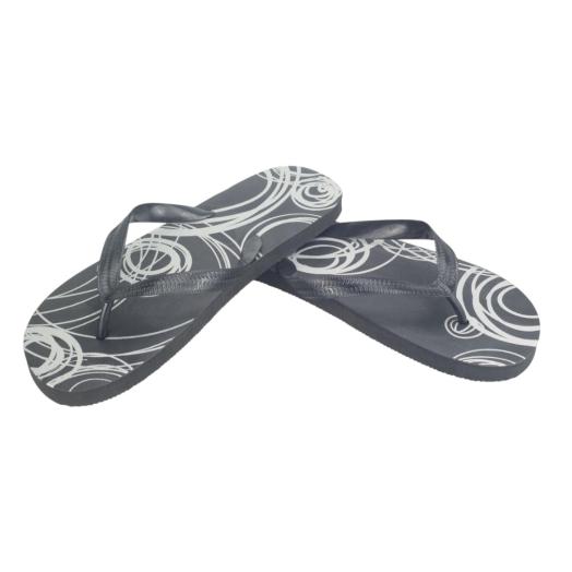 SU ORDINAZIONE Paio di ciabatte infradito nere uomo 29cm SU ORDINAZIONE Paio di ciabatte infradito nere uomo 29cm