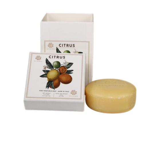 Scatola linea Fiorentini al Citrus Agrumi con 3 saponette da 150 gr.