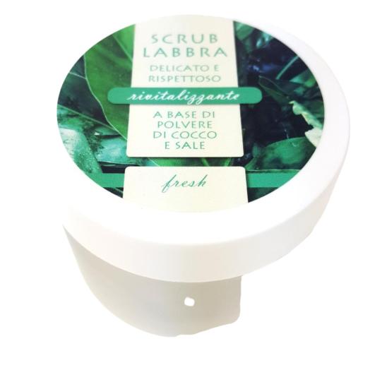 scrub labbra 50ml FRESCO (prof. Menta Acquatica)