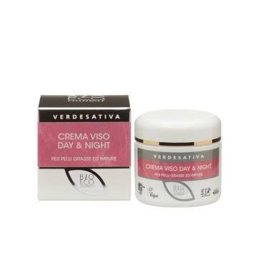 Crema viso Bioattiva Day & Night vaso 50 ml. Crema viso Bioattiva Day & Night vaso 50 ml.