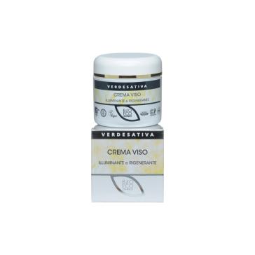 Crema viso Bioattiva Illuminante e Rigenerante vaso 50 ml.