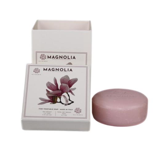 Scatola linea Fiorentini alla Magnolia con 3 saponette da 150 gr.
