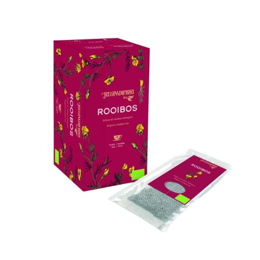 Infuso in filtri di ROOIBOS biologico scatola da 15 filtri Infuso in filtri di ROOIBOS biologico scatola da 15 filtri