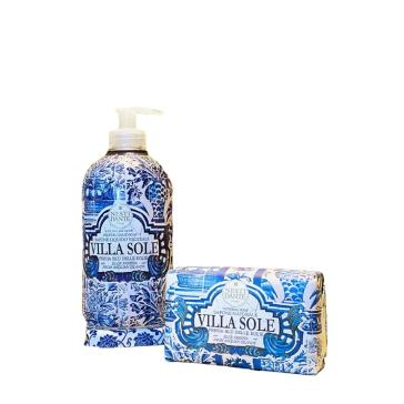 Saponetta Villa Sole Fresia Blù delle Eolie 250 gr. Saponetta Villa Sole Fresia Blù delle Eolie 250 gr.