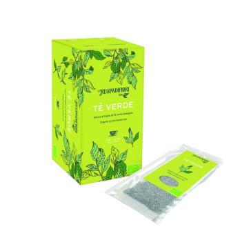 Infuso in filtri di THE VERDE biologico scatola da 15 filtri Infuso in filtri di THE VERDE biologico scatola da 15 filtri