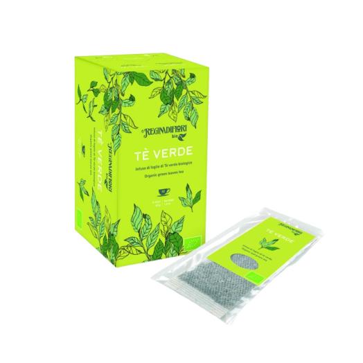 Infuso in filtri di THE VERDE biologico scatola da 15 filtri Infuso in filtri di THE VERDE biologico scatola da 15 filtri