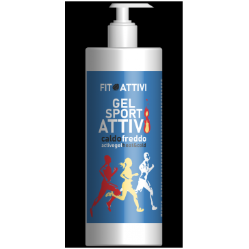 Flacone di gel Sport Attivo Caldo/Freddo Grosso  da 500 ml.