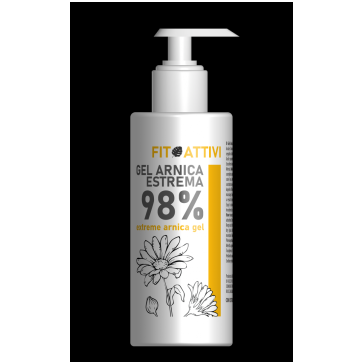 Flacone di gel Arnica Estrema 98% Piccolo  da 100 ml. Flacone di gel Arnica Estrema 98% Piccolo  da 100 ml.