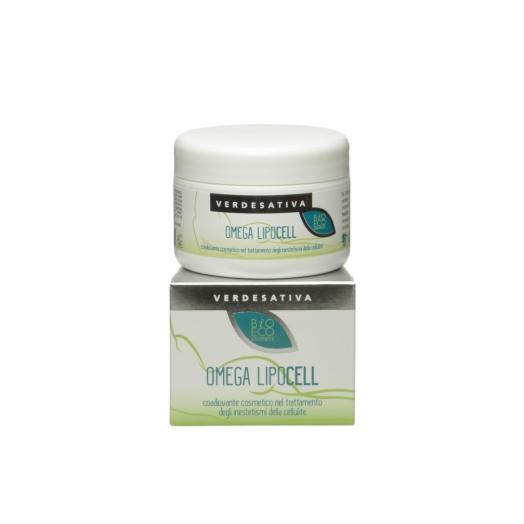 Crema Omega LipoCell coadiuvante inestetismi cellulite vaso 200 ml