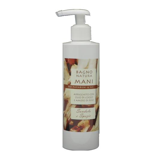 bagno natura mani 250ml SANDALO E SPEZIE bagno natura mani 250ml SANDALO E SPEZIE