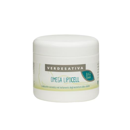 Crema Omega LipoCell coadiuvante inestetismi cellulite vaso 500 ml GROSSO