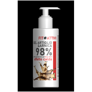 Flacone di gel Arnica e Artiglio Caldo 98% Piccolo  da 100 ml.