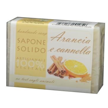 saponetta vegetale 100g ARANCIA E CANNELLA saponetta vegetale 100g ARANCIA E CANNELLA