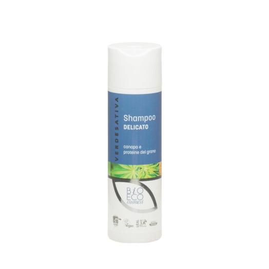 Shampoo delicato canapa e proteine del grano flacone 200 ml