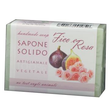 saponetta vegetale 100g FICO E ROSA saponetta vegetale 100g FICO E ROSA