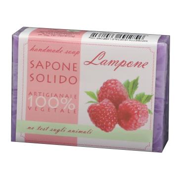 saponetta vegetale 100g LAMPONE saponetta vegetale 100g LAMPONE