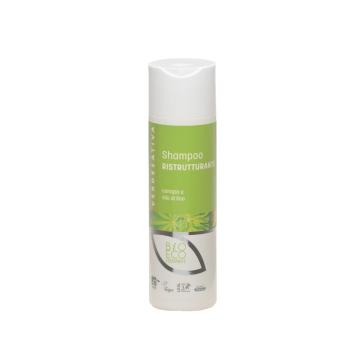 Shampoo Ristrutturante per capelli trattati canapa e olio di lino flacone 200 ml Shampoo Ristrutturante per capelli trattati canapa e olio di lino flacone 200 ml