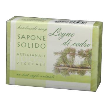 saponetta vegetale 100g LEGNO DI CEDRO saponetta vegetale 100g LEGNO DI CEDRO