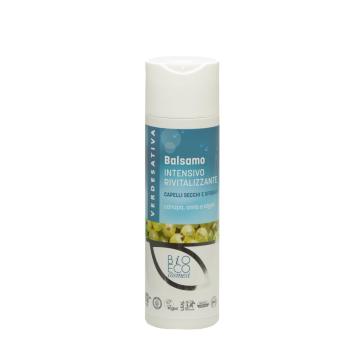 Balsamo Intensivo BIO Rivitalizzante per capelli secchi e sfibrati alla canapa amla e argan flacone 200 ml