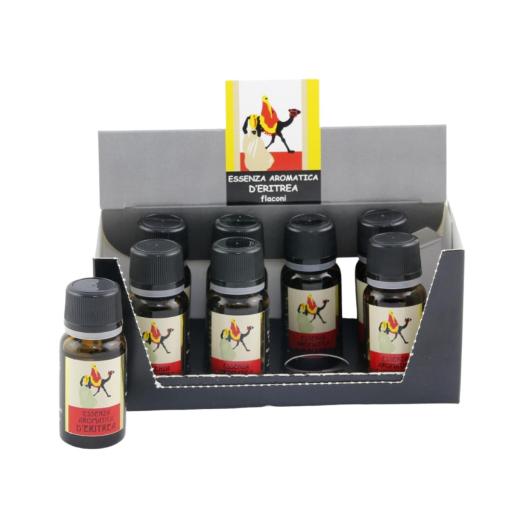 Espositore da 8 essenzine carta di Eritrea Classica Espositore da 8 essenzine carta di Eritrea Classica