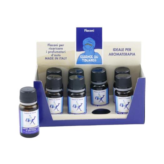 Espositore da 8 Essenzine di Carta di Eritrea Touareg Blu Espositore da 8 Essenzine di Carta di Eritrea Touareg Blu