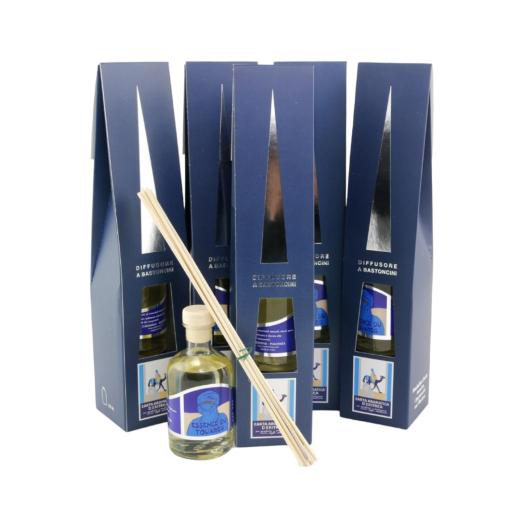 Confezione da 6 Diffusori Bastoncino carta di eritrea Touareg Blu Confezione da 6 Diffusori Bastoncino carta di eritrea Touareg Blu