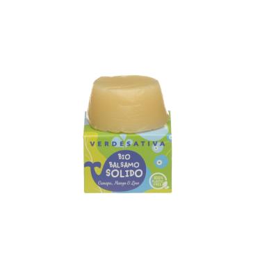Balsamo Solido BIO Canapa Mango e Lino 40 gr Balsamo Solido BIO Canapa Mango e Lino 40 gr