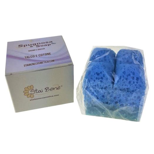 Spugnasapone al Talco e Cotone da 150 gr