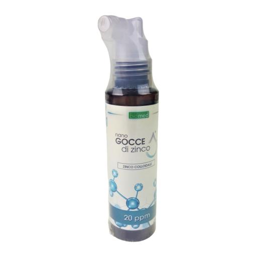 Zinco Colloidale 20 ppm 100 ml.
