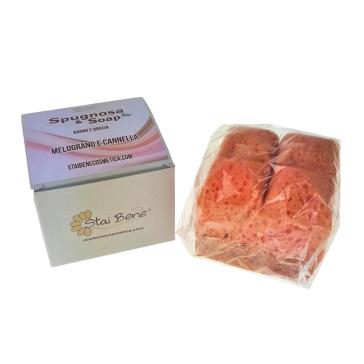 Spugnasapone l Melograno e Cannella da 150 gr