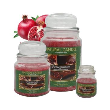 Cartone da 6 Candele Piccole Pomegranate  da 90 gr cad.