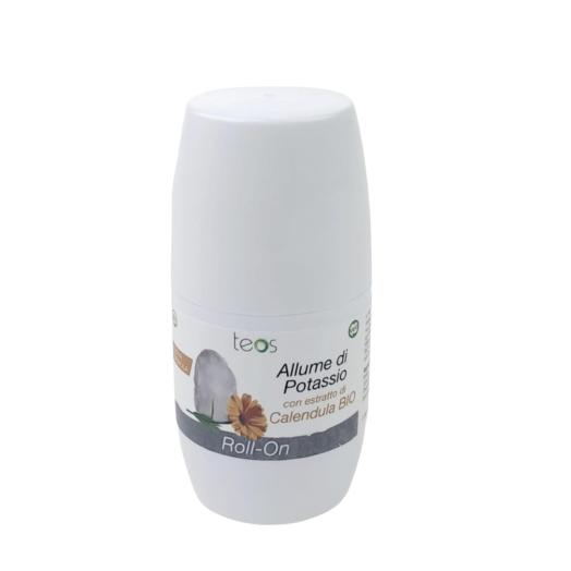 Allume di potassio rol-on alla Calendula Bio vegan ml.50 Allume di potassio rol-on alla Calendula Bio vegan ml.50