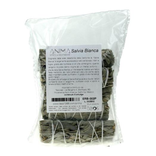 Salvia Bianca da Bruciare ideale per Purificare Pacco da 5 Tronchetti Salvia Bianca da Bruciare ideale per Purificare Pacco da 5 Tronchetti