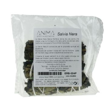 SALVIA NERA da Bruciare Pacco da 3 Tronchetti