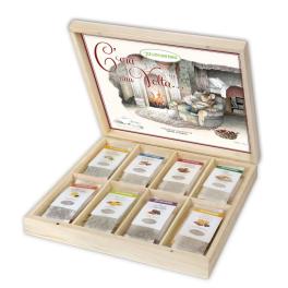 Tisane e Infusi in Filtri C'Era Una Volta  scatola Legno 40 filtri