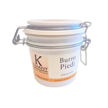 Burro Piedi Idratante,Calmante vaso da 200 ml