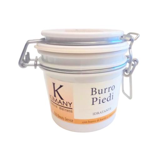 Burro Piedi Idratante,Calmante vaso da 200 ml