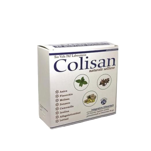 Colisan per gonfiore cattiva digestione e coliti Confezione 24 bustine Colisan per gonfiore cattiva digestione e coliti Confezione 24 bustine