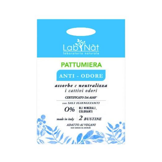 Profumatore Bio Vegan per Pattumiera 2 bustine